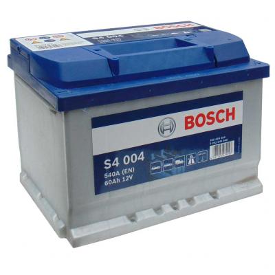 Bosch Silver S4 004 0092S40040 akkumultor, 12V 60Ah 540A J+ EU, alacsony