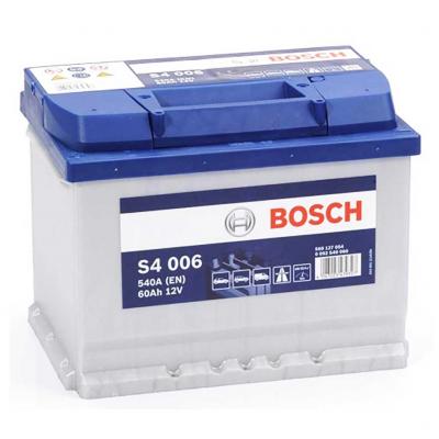 Bosch Silver S4 006 0092S40060 akkumultor, 12V 60Ah 540A B+ EU, magas