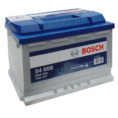 Bosch Silver S4 008 0092S40080 akkumultor, 12V 74Ah 680A J+ EU, magas