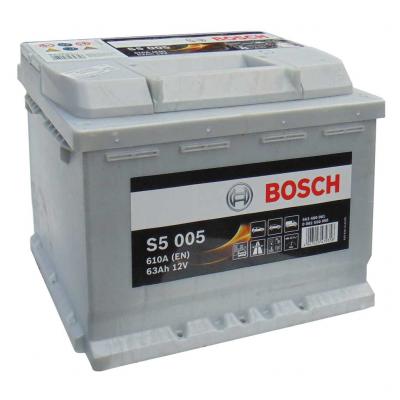 Bosch Silver S5 005 0092S50050 akkumultor, 12V 63Ah 610A J+ EU, magas