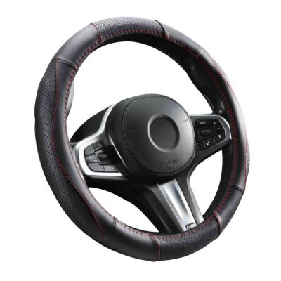 DW-5055R Val�di b�r korm�nyv�d�, szell�z� lyukacsos, piros varr�sos mint�val, 36-38cm AUTOLIFE