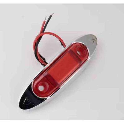 25125 4 LED-es sz�less�jelz�, helyzetjelz� - piros - 12-24V AUTOLIFE