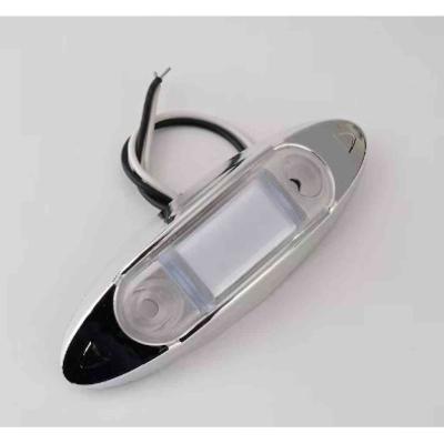 25132 4 LED-es sz�less�jelz�, helyzetjelz� - feh�r - 12-24V AUTOLIFE