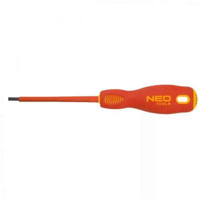 Csavarh�z� lapos 5.5x125 1000v szigetelt NEO TOOLS (NEOTOOLS)