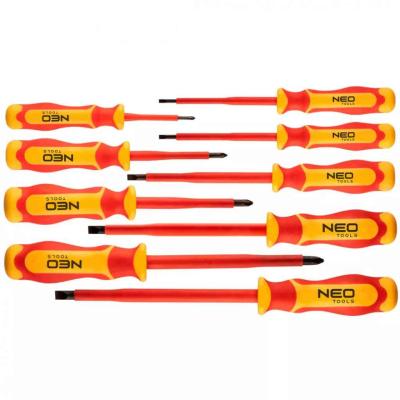 Csavarh�z� k�szlet 1000v, szigetelt, 9db NEO TOOLS (NEOTOOLS)