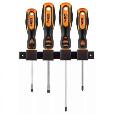 Csavarh�z� k�szlet, fali tart�val, 4db NEO TOOLS (NEOTOOLS)