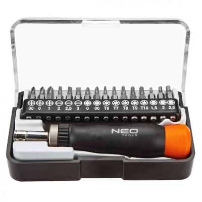 Bitfejes m�szer�sz, prec�zi�s csavarh�z� k�szlet 17db NEO TOOLS (NEOTOOLS)