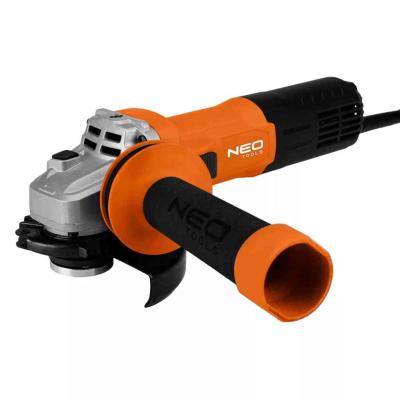 Sarokcsiszol�, 1000W, 125mm, fordulatsz�m szab�lyz�,3m-es gumik�bel, 2 �ll�s� markolat, gyorsz�ras r�gz�t�anya NEO TOOLS (NEOTOOLS)
