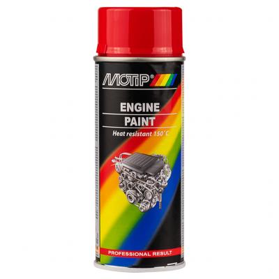 Motip 04091 motorblokk-festk spray, piros, 400ml