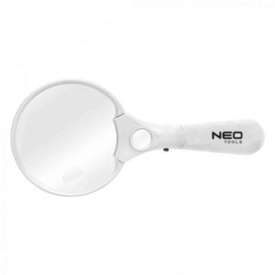 K�zi nagy�t�, 3 lencs�vel, 110mm NEO TOOLS (NEOTOOLS)