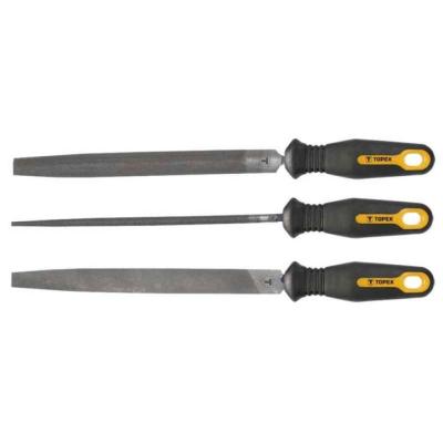 Reszel� k�szlet 3db, (lapos, f�lk�r, k�r), 200mm TOPEX