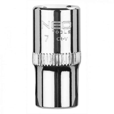 Dug�kulcs 7mm, 1/4", 6 pontos, superlock NEO TOOLS (NEOTOOLS)