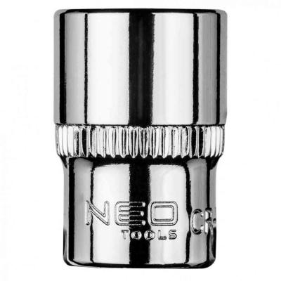 Dug�kulcs 12mm, 1/4", hatlap� NEO TOOLS (NEOTOOLS)