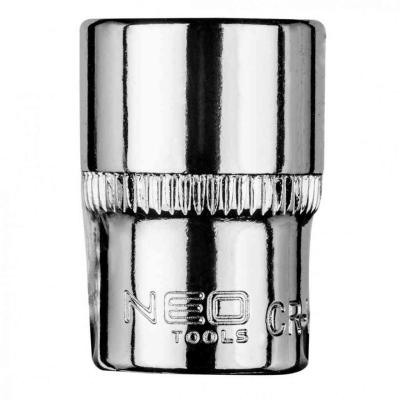 Dug�kulcs 13mm, 1/4", hatlap� NEO TOOLS (NEOTOOLS)