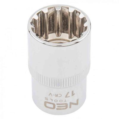 Dug�kulcs 17mm, 1/2", SPLINE NEO TOOLS (NEOTOOLS)