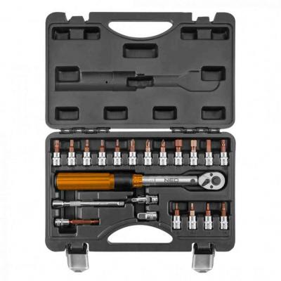 Nyomat�kkulcs k�szlet 1/4", 5-25Nm, 21db NEO TOOLS (NEOTOOLS)