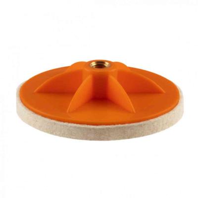 Pol�rkorong, filc, 125x10mm, M14 NEO TOOLS (NEOTOOLS)