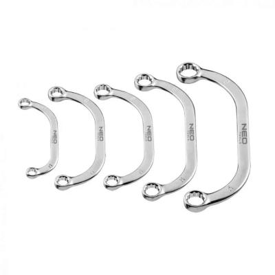 Csillagkulcs k�szlet hajl�tott 5 r�szes 9-12 13-15 14-17 16-18 19-22mm NEO TOOLS (NEOTOOLS)