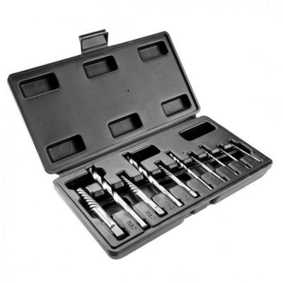 T�rtcsavar-kihajt� k�szlet, n�gysz�g v�g, vezet�f�r�kkal, 10db, 2-14mm (M3-M18) NEO TOOLS (NEOTOOLS)
