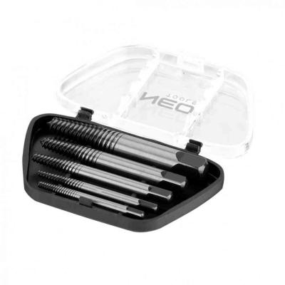 T�rtcsavar-kihajt� k�szlet, 5db, n�gysz�g v�g, 2-14mm (M3-M18) NEO TOOLS (NEOTOOLS)