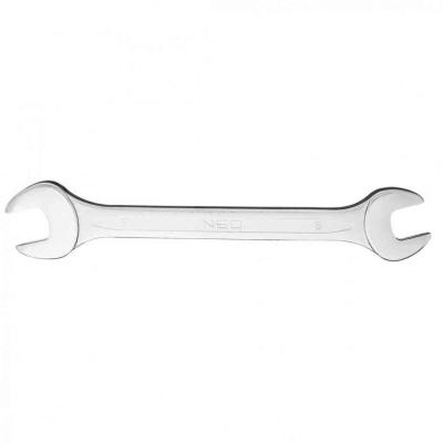 Vill�skulcs 8x9mm, CrV, DIN3110 NEO TOOLS (NEOTOOLS)