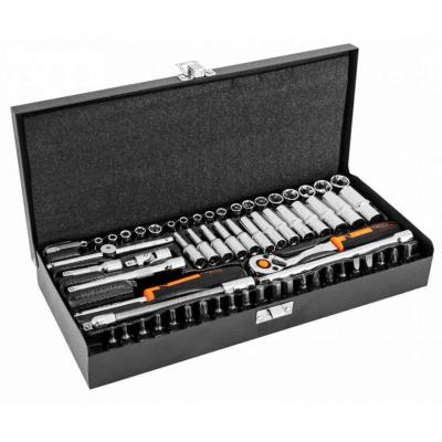 Dug�kulcsk�szlet 1/4" 63 r�szes, CrV NEO TOOLS (NEOTOOLS)