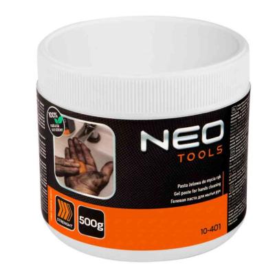 K�ztiszt�t� paszta 500g, ragaszt�, gyanta,szilikon,lakk, fest�k, poliuret�n hab �s polimer NEO TOOLS (NEOTOOLS)