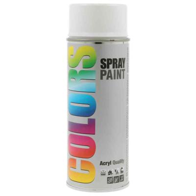 Colors 101302 RAL 9003 szign�lfeh�r akril fest�k spray, 400ml MOTIP