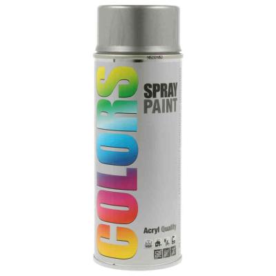 Colors 101303 RAL 9007 sz�rkealum�nium akril fest�k spray, 400ml MOTIP