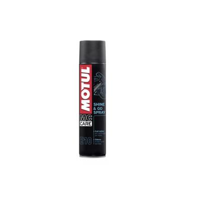 Motul 103175 E10 Shine & Go Spray m�anyag �pol�, f�nyes�t�, 400ml MOTUL
