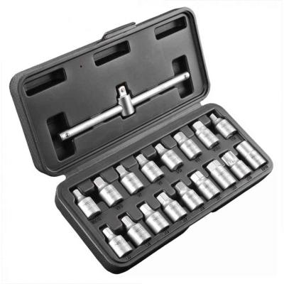 Olajleereszt� kulcsk�szlet 18db 3/8" NEO TOOLS (NEOTOOLS)