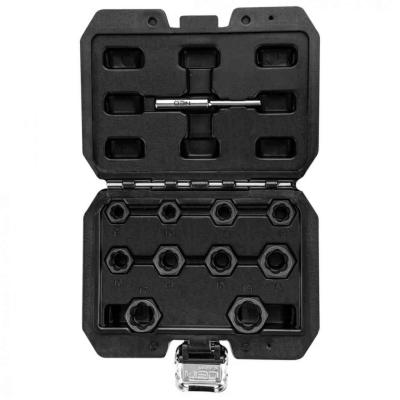 Dug�kulcsk�szlet S�R�LT FEJ� csavarokhoz, 3/8", 11db NEO TOOLS (NEOTOOLS)