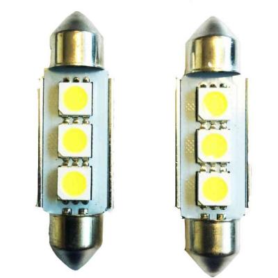 3SMD LED 39mm-es Szofita SMD-10X39-3SMD AUTOLIFE
