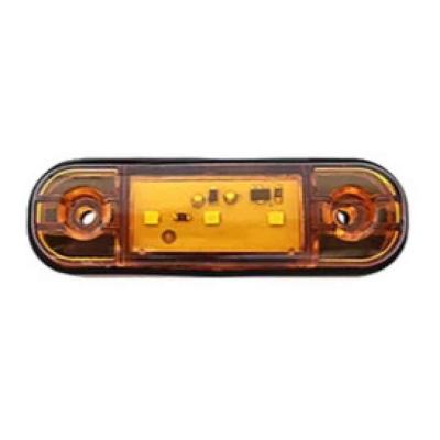 25088 3LED-es sz�less�gjelz� - s�rga - 12-24V AUTOLIFE