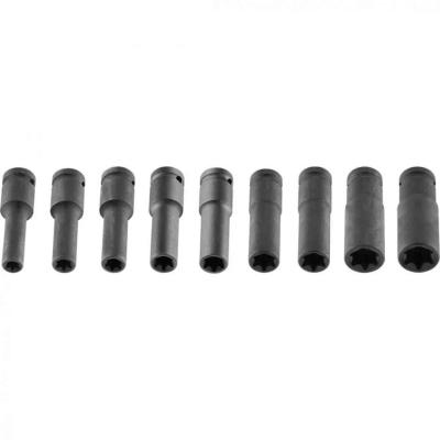 G�pi Dug�kulcsk�szlet 1/2" 9db HOSSZ� TORxE10-24 CR-MO NEO TOOLS (NEOTOOLS)
