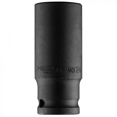 Hossz� G�pi dug�kulcs 1/2", 24mm, Cr-Mo NEO TOOLS (NEOTOOLS)