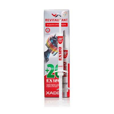 Xado 12035 EX120 revitalizl gl fecskendben, benzines motorokhoz, 8ml XADO