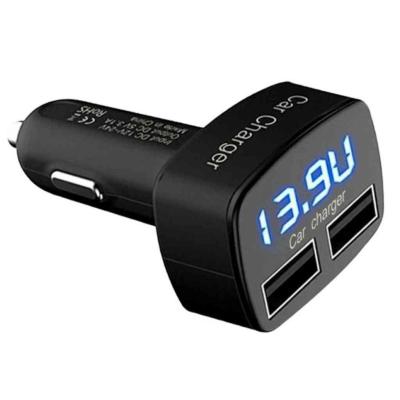 13146  WF021-2 Digit�lis voltm�r� - 2USB - 3,1A - EC2 AUTOLIFE