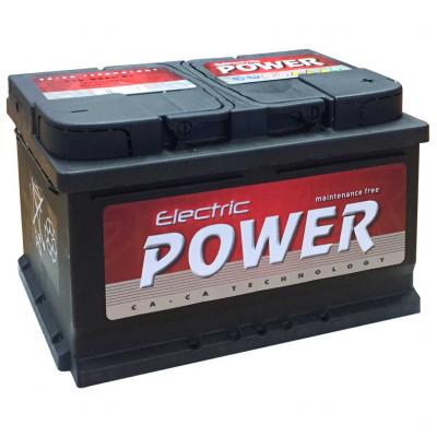 Electric Power 131566775110 akkumultor, 12V 66Ah 540A J+ EU, alacsony JSZ PLASZTIK (JSZPLASZTIK)