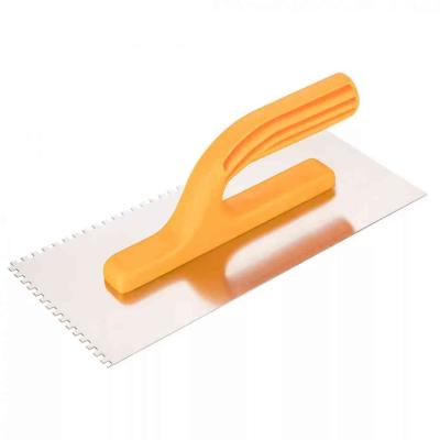 Ac�l sim�t�, fogazott, rozsdamentes, - 280x130mm, 4x4x4mm fog TOPEX