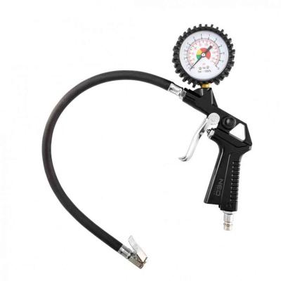 Pneumatikus ker�kf�v� pisztoly, nyom�sm�r�vel 63mm NEO TOOLS (NEOTOOLS)