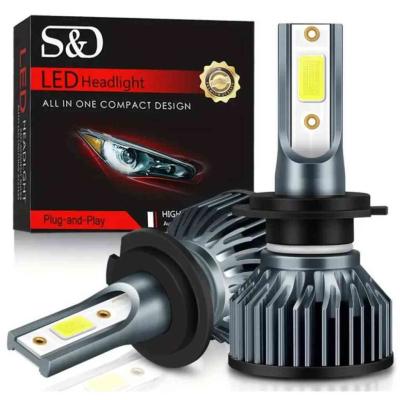 SMD-W15932-1 H7 V6 / C6 MINI LED F�nysz�r� szett 24W - 12V