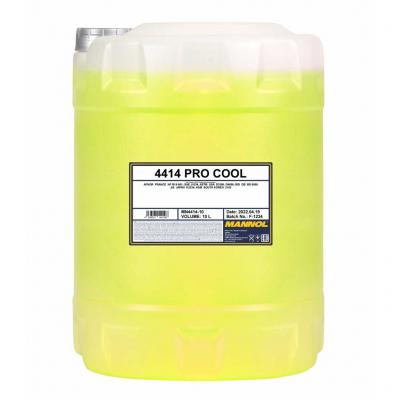 Mannol 4414-10 Pro Cool Antifreeze fagyll, srga, -40 - +135 C, 10lit. Autpols alkatrsz vsrls, rak