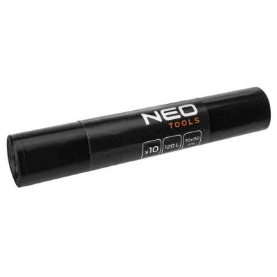 Szemeteszs�k, 120L, 70x110cm, 50mic, fekete, 10db Szersz�m - �p�tkez�s alkatr�sz v�s�rl�s, �rak