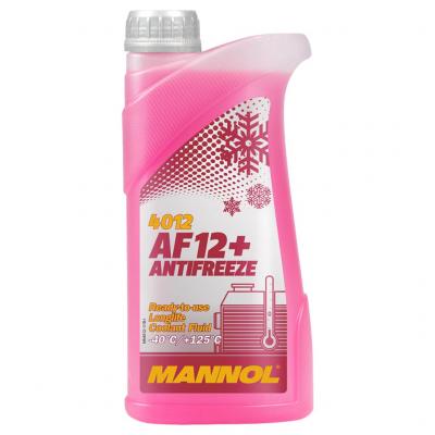 Mannol 4012-1 AF12+ Antifreeze fagyll, kszre kevert, Piros, 1lit SCT CHEM (SCTCHEM)
