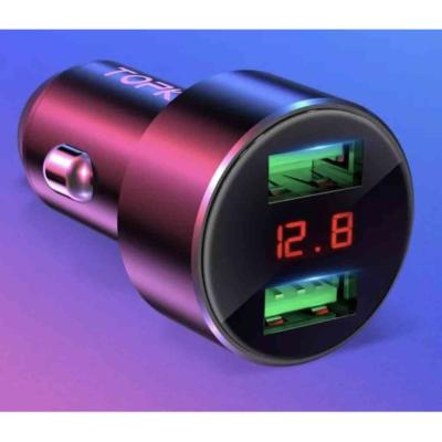 Aut�s szivargy�jt� gyors t�lt� , dupla usb kimenet, fesz�lts�gm�r� - 12/24V AUTOLIFE