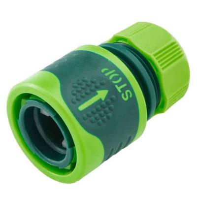 T�ml� gyorscsatlakoz� 1/2" vizstoppos, k�tkomponens� VERTO