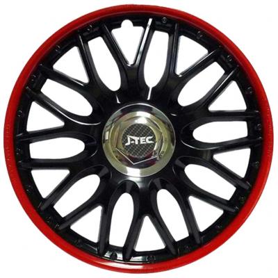 J-Tec 16"  Orden Red-Black Dísztárcsa garnitúra Dísztárcsa alkatrész vásárlás, árak