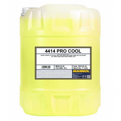 Mannol 4414-20 Pro Cool Antifreeze fagyll, srga, -40 - +135 C, 20lit.