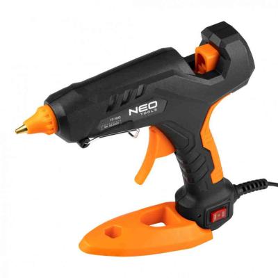 K�szlet: ragaszt�pisztoly 11 mm, 60/100W, 12 ragaszt�bet�t, 3 ujjv�d�, textil tok NEO TOOLS (NEOTOOLS)